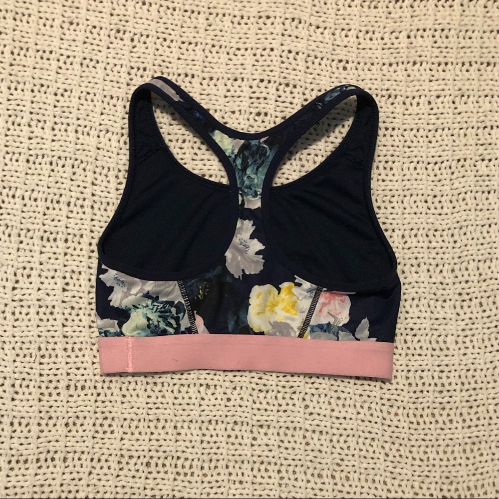 Floral Sports Bra - Picture 2 of 3
